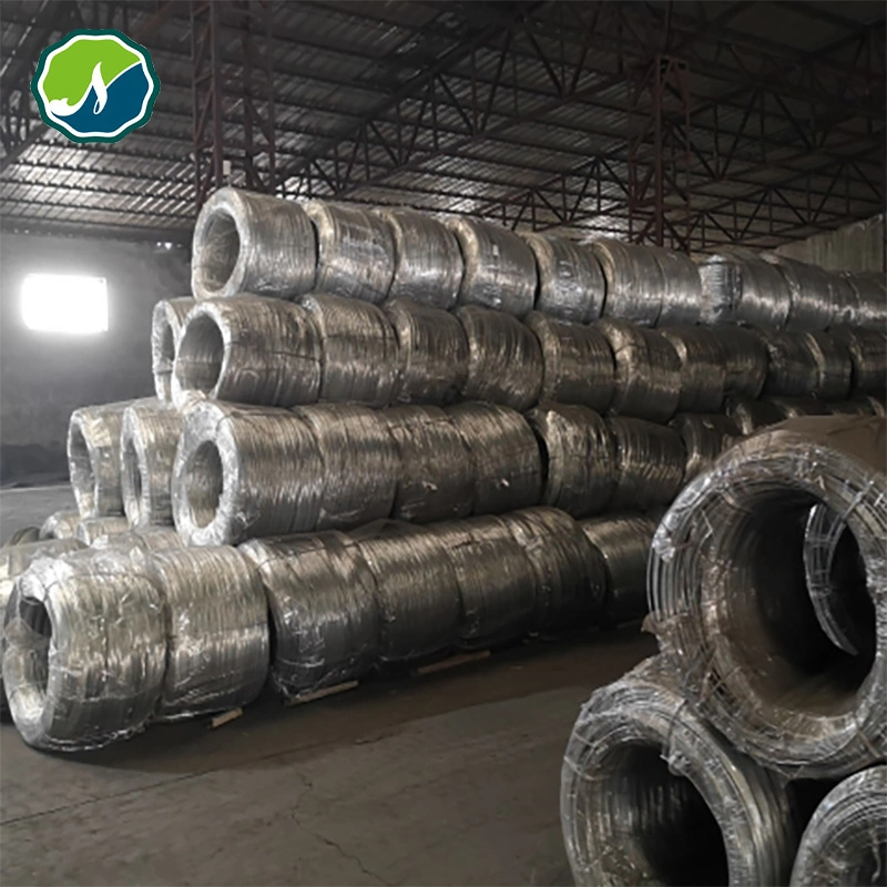 Galfan 5%Al-Zinc Coated Redrawn Steel Wire for Wire Rope/Spring/Control Cable