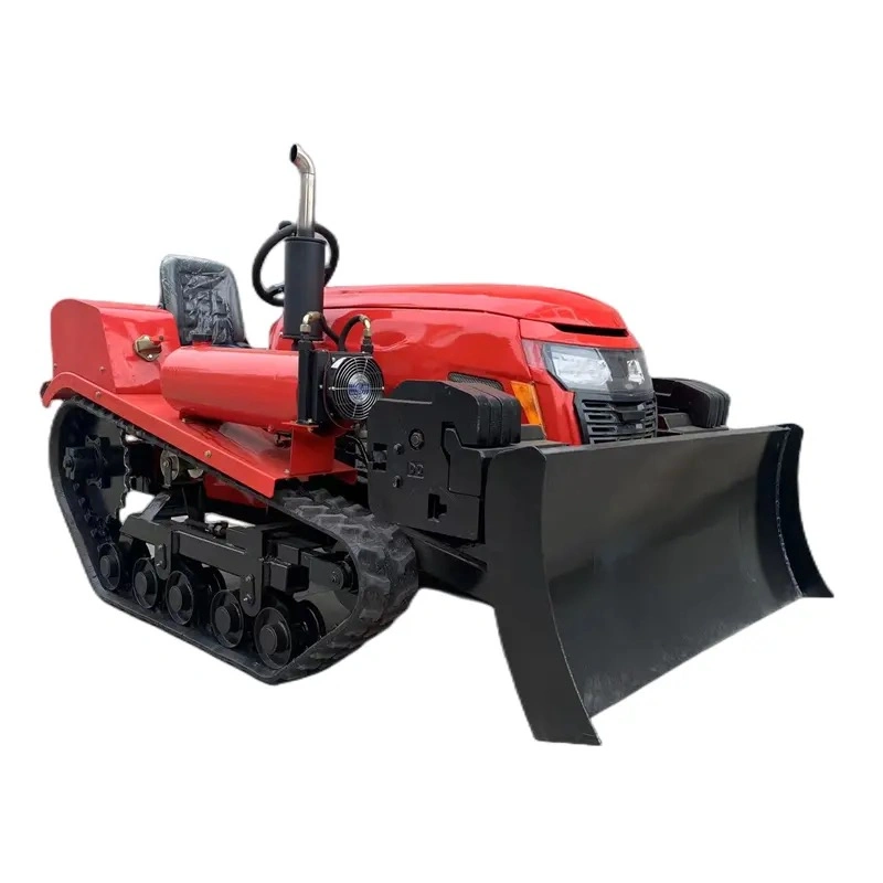 La nueva oruga Mini-Tiller funcionales, caminando de la máquina de retorno del tractor