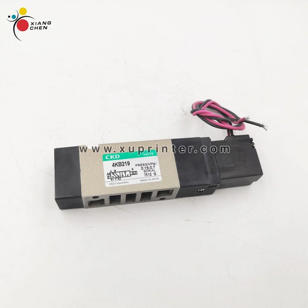 Printing Cylinder 4kb239-00-DC24V CKD Solenoid Valve for Printing Spare Parts