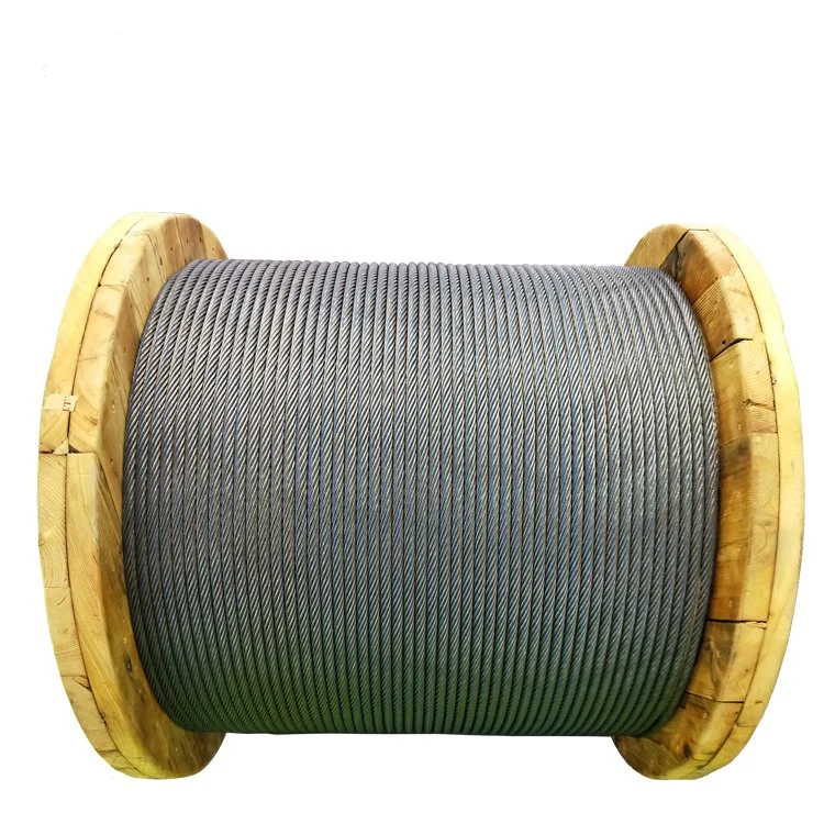 12mm 10mm de alto teor de carbono 1570/1770MPa Sisal Core cabos de aço para o preço do Elevador