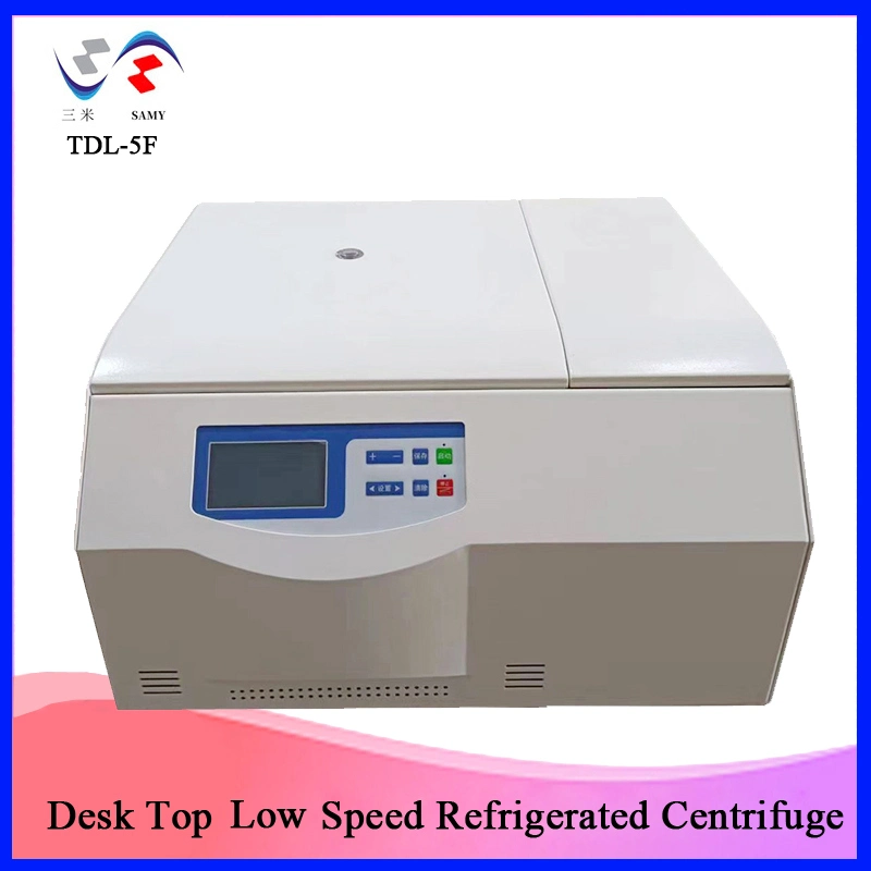 Tdl-5f Large Capacity Blood Station Benchtop Low Speed Refrigerated Centrifuge