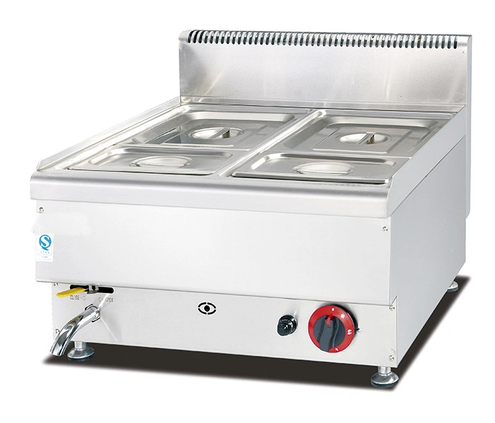 4-Burner Stainless Steel Gas Stove