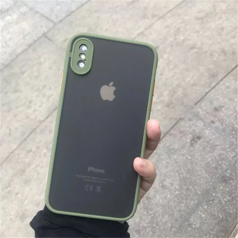 TPU grossista+PC Silicone Granel Mobile Caso Telefone Celular Acessórios Tampa Traseira para iPhone 11/12 Mini/PRO Max/X/Xr/XS/7/8 Plus