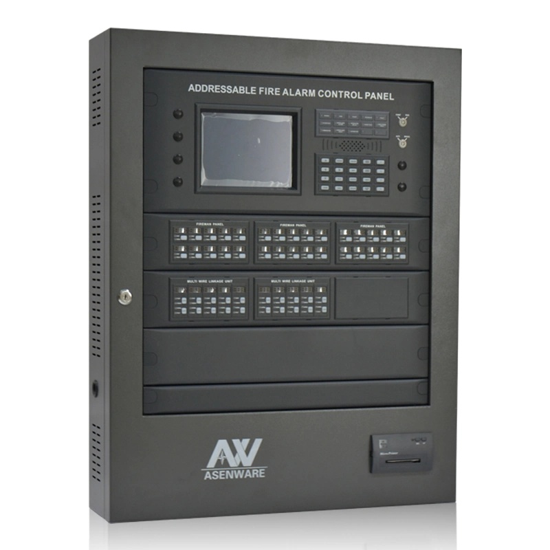 Analog Fire Alarm Addressable Control Panel for Big Warehouse