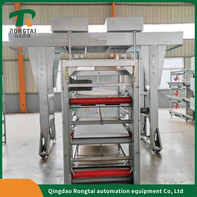 Poultry Farm Equipment Layer Chicken Cage 4 Tiers Manual Broiler Chicken Cage