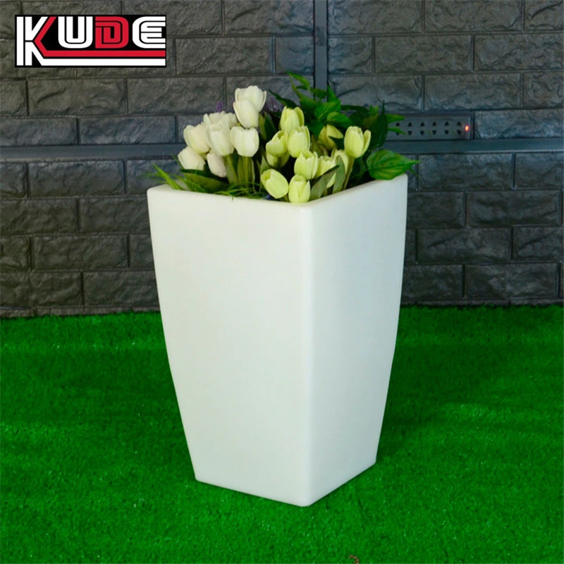 Rechargeable Vase Multicolor Floor Flower Pots with Lights