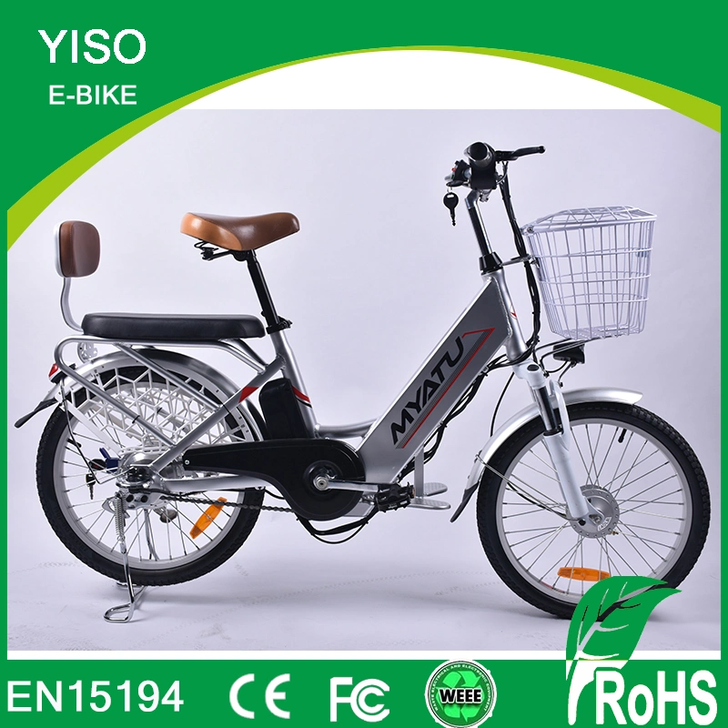 250W Stahlrahmen elektrisches Fahrrad / elektrisches Fahrrad / E Fahrrad mit CE