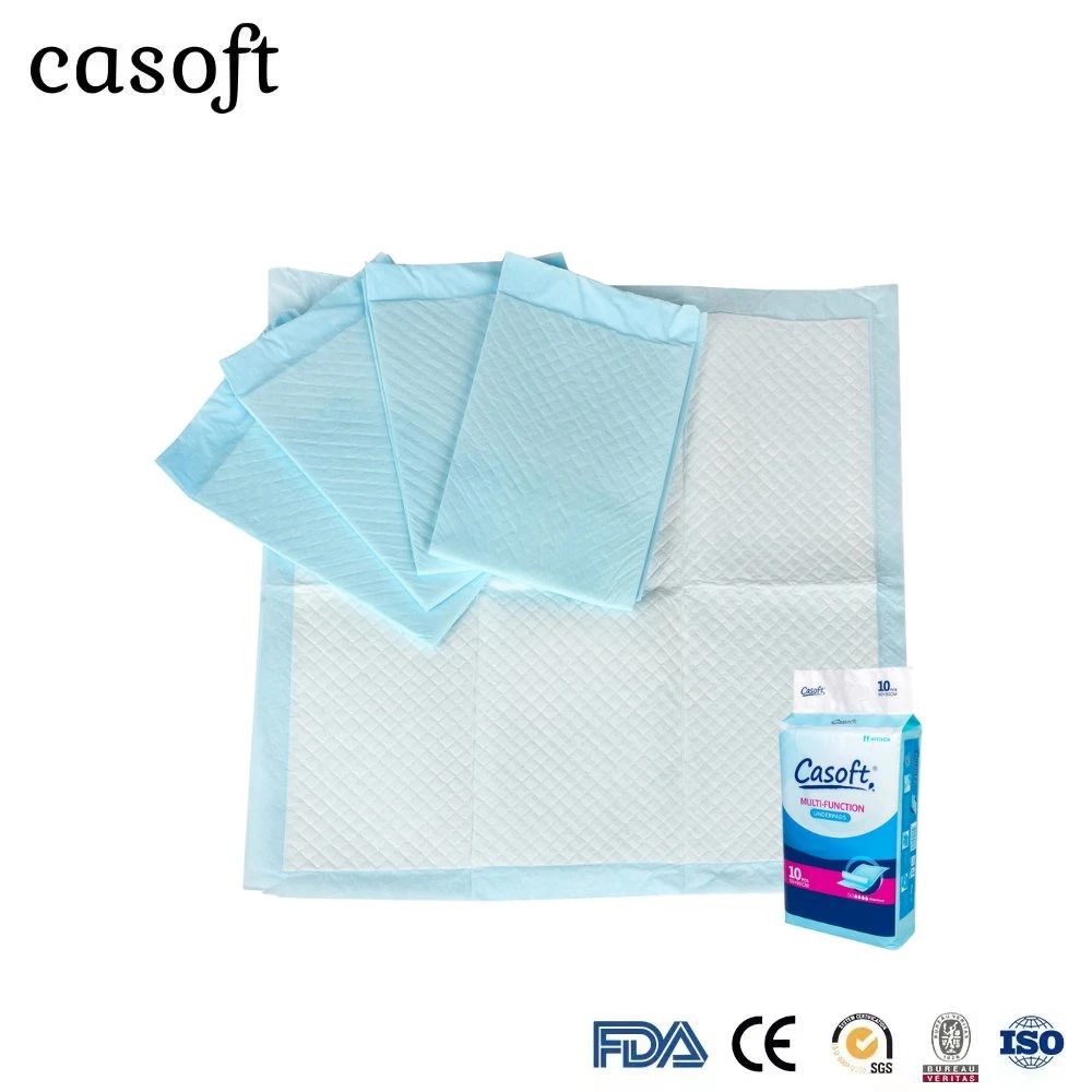 OEM Soft Thick Leak-Proof Large Nursing Pad for Pet Incontinence China Manufacturer Pet Training Pads Disposable Pad Customized