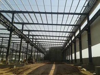 Steel Structure Warehouse Customized Large Span Metal Building Prefabricated