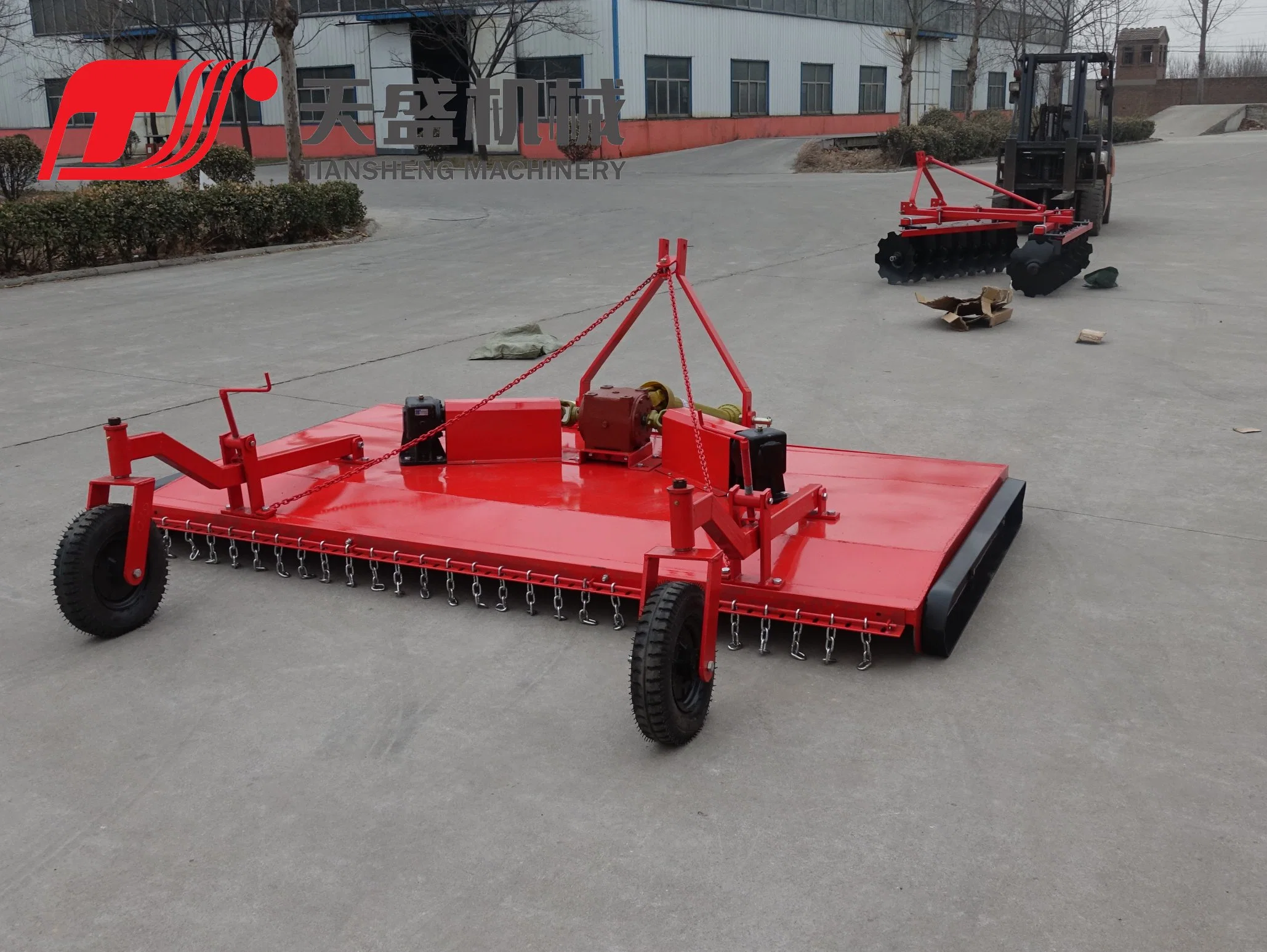 High-Productivity Factory-Price 3-Point Tractor Square Two/Double Rotary Blades Lawn Cutter Mower Land Cutter