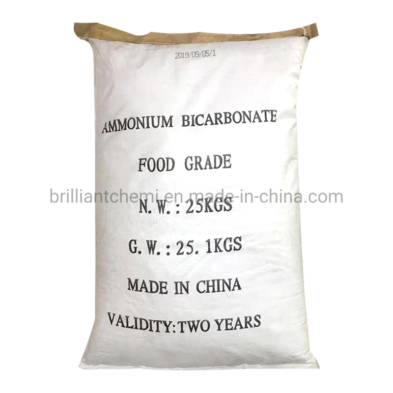 Industrial Food Agricultural Grade Bulk Price 99% Purity Nh4hco3 Ammonium Bicarbonate