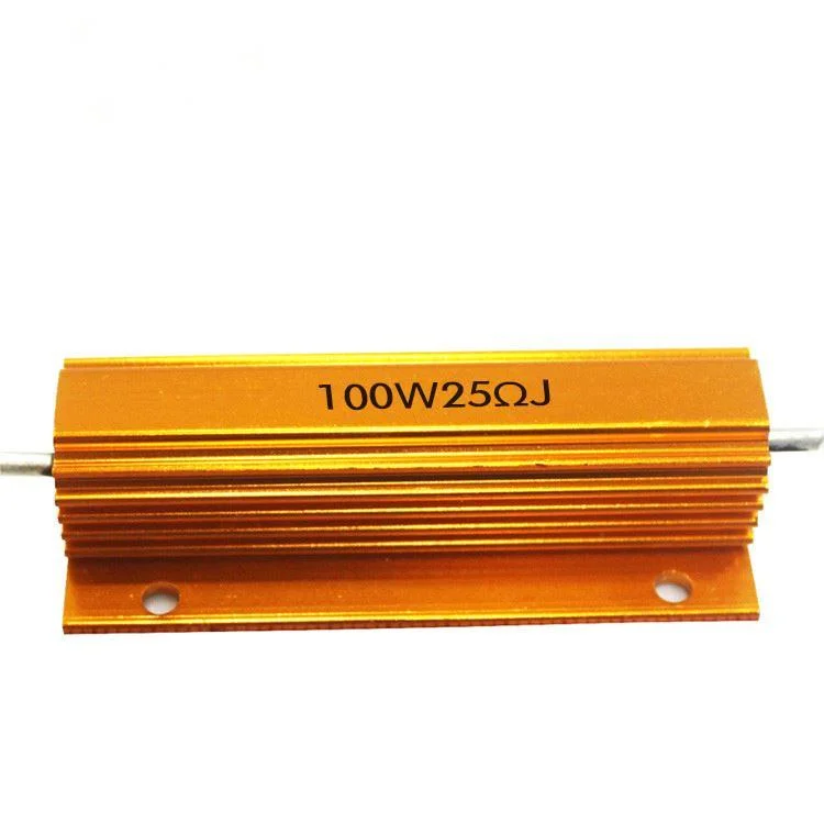 10W-15W Gold Aluminum Shell High Power Braking Resistor