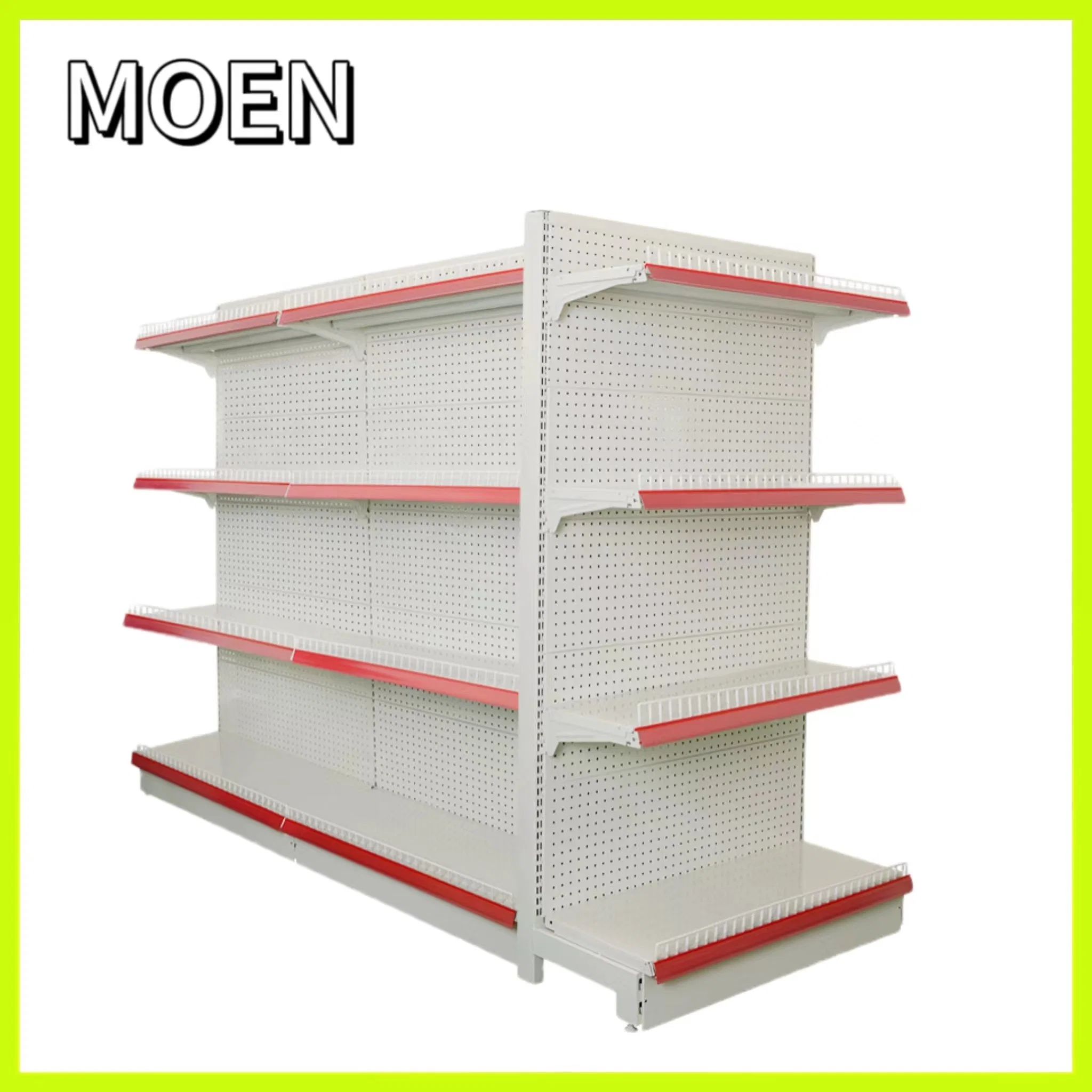 High quality/High cost performance  Metallic Gondola Shelving Display Stand Wall Mini Racks Supermarket Shelf