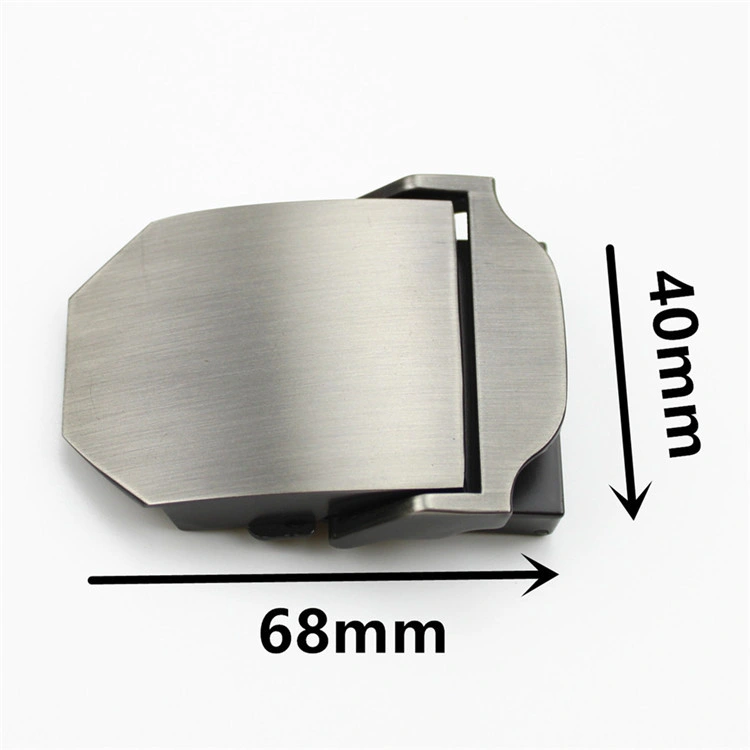 40mm Casual Belt Buckle Gurtband Schnalle gewebte Gürtelplatte Schnalle