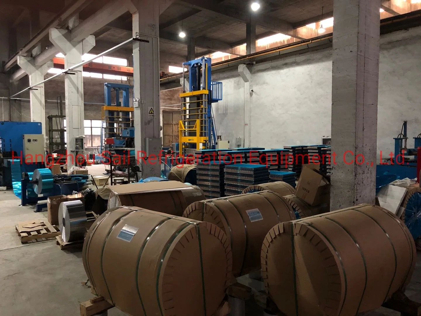 Factory Price Refrigeration Air-Coolded Copper Tube Condenser Coil