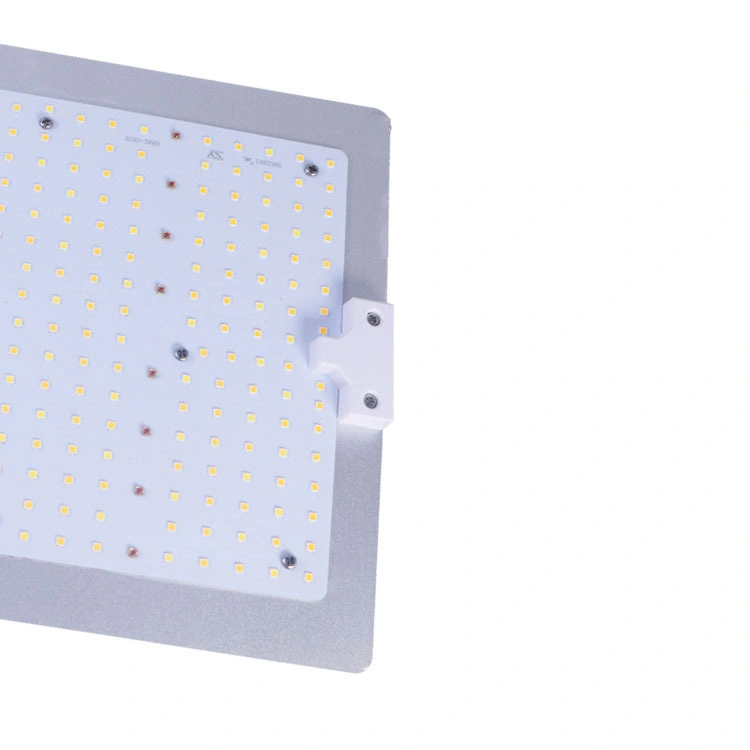 Luz de Cultivo LED Profissional Dimável de 100W para Plantas Hidropônicas Comerciais em Ambiente Interno.