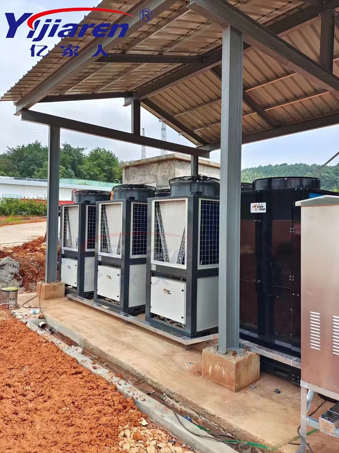 Poupança de energia de elevada eficiência 24 horas Ar quente água para água Aquecedor de água da bomba de calor