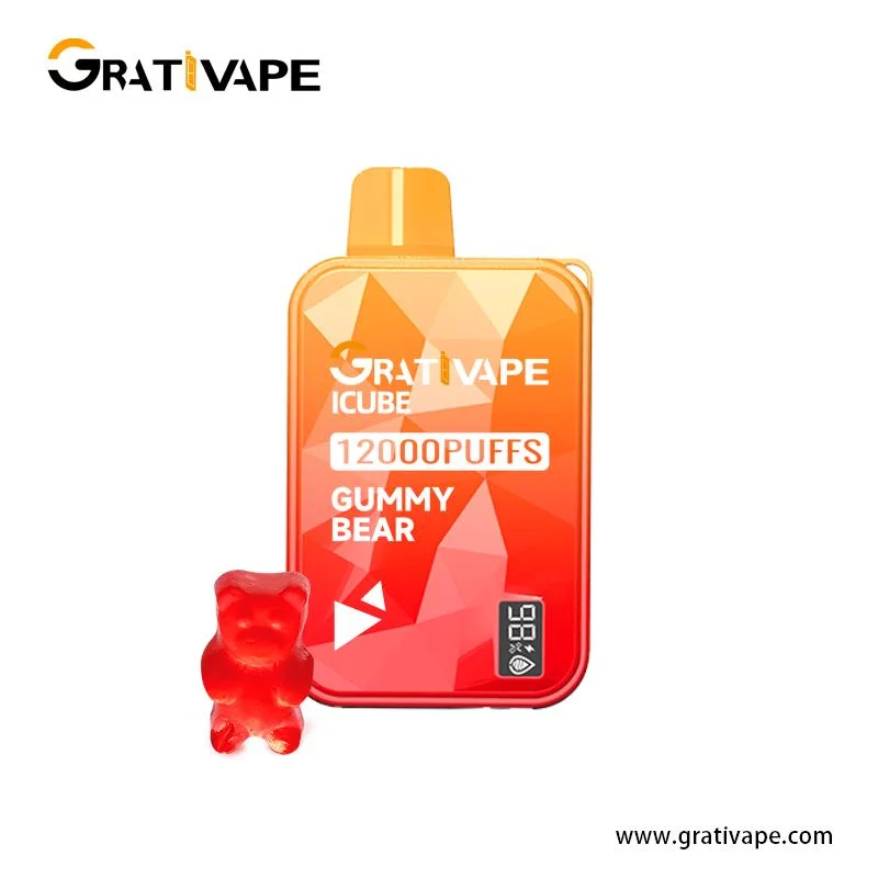 Grativape Icube 12000 Puffs 5 Geschmacksrichtungen Elektronische Zigarette Fume Einweg Vape