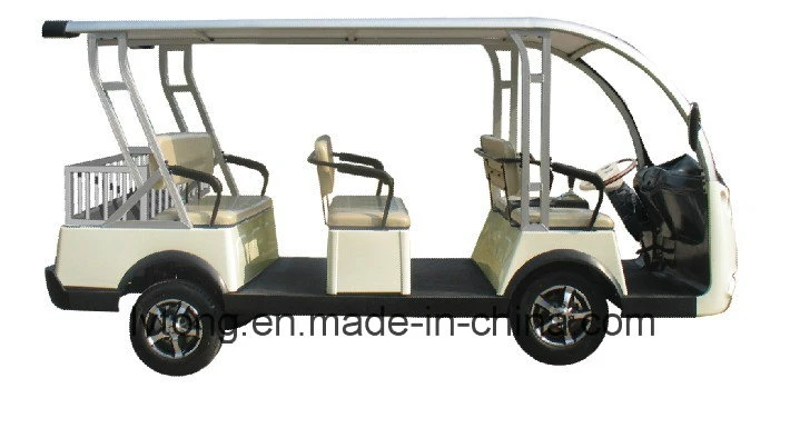 City Vehicle Golf Trolley Tourist Battery Power Wholesale/Supplier 8 Passengers Sightseeing Bus (LT-S8)