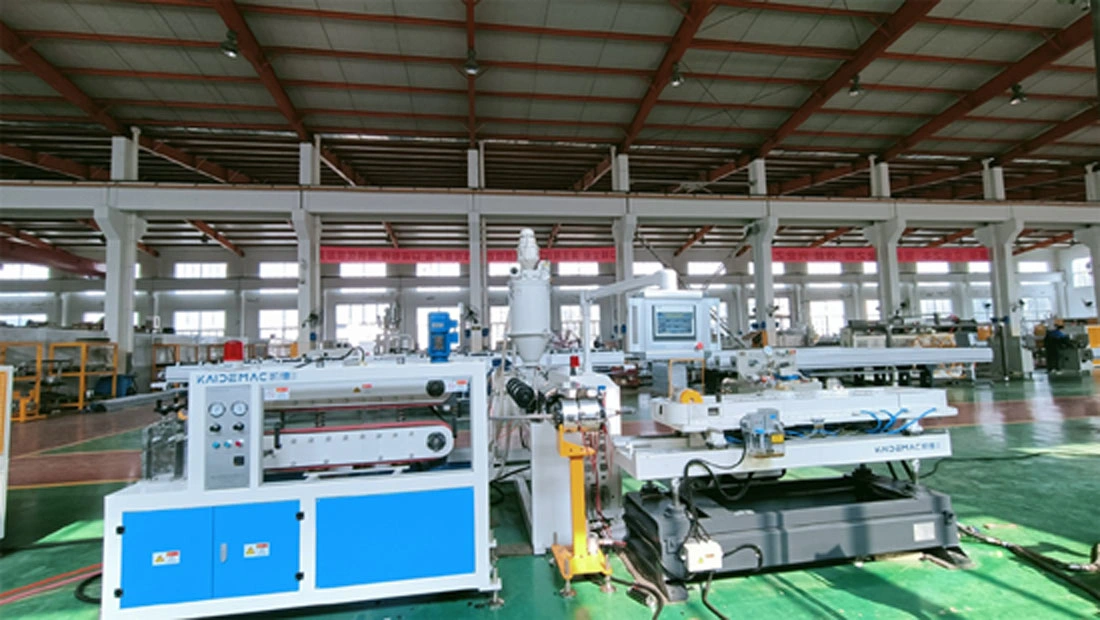 Europe Pipe in Pipe PE Single Wall Corrugated Pipe Extrusion Line