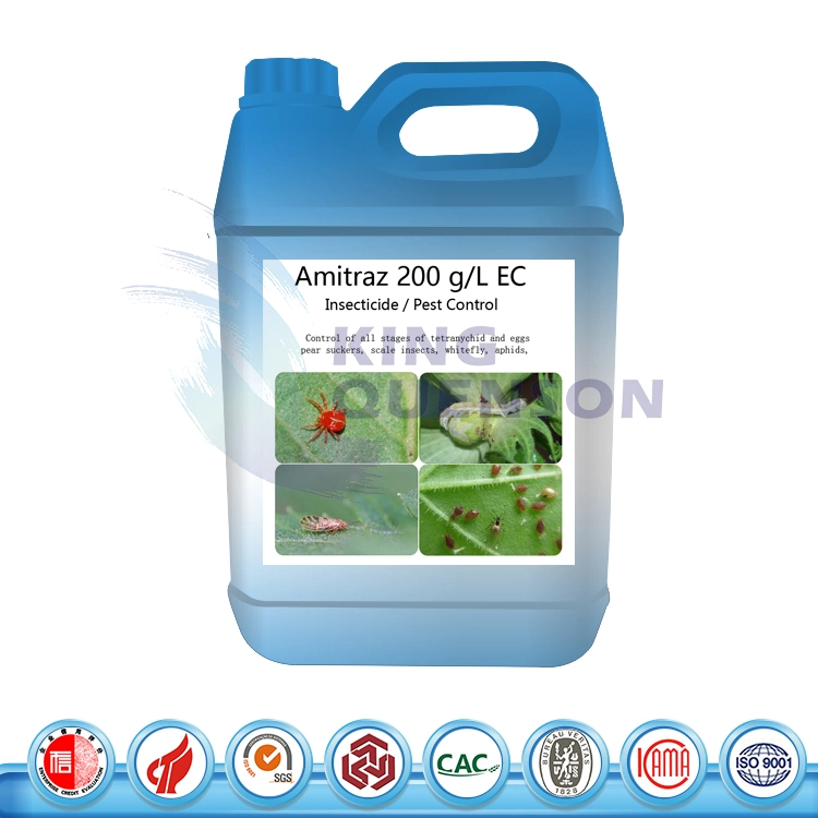 King Quenson FAO Alta eficacia Amitraz 95% TC con fábrica Precio Taktic Amitraz 200 G/L CE