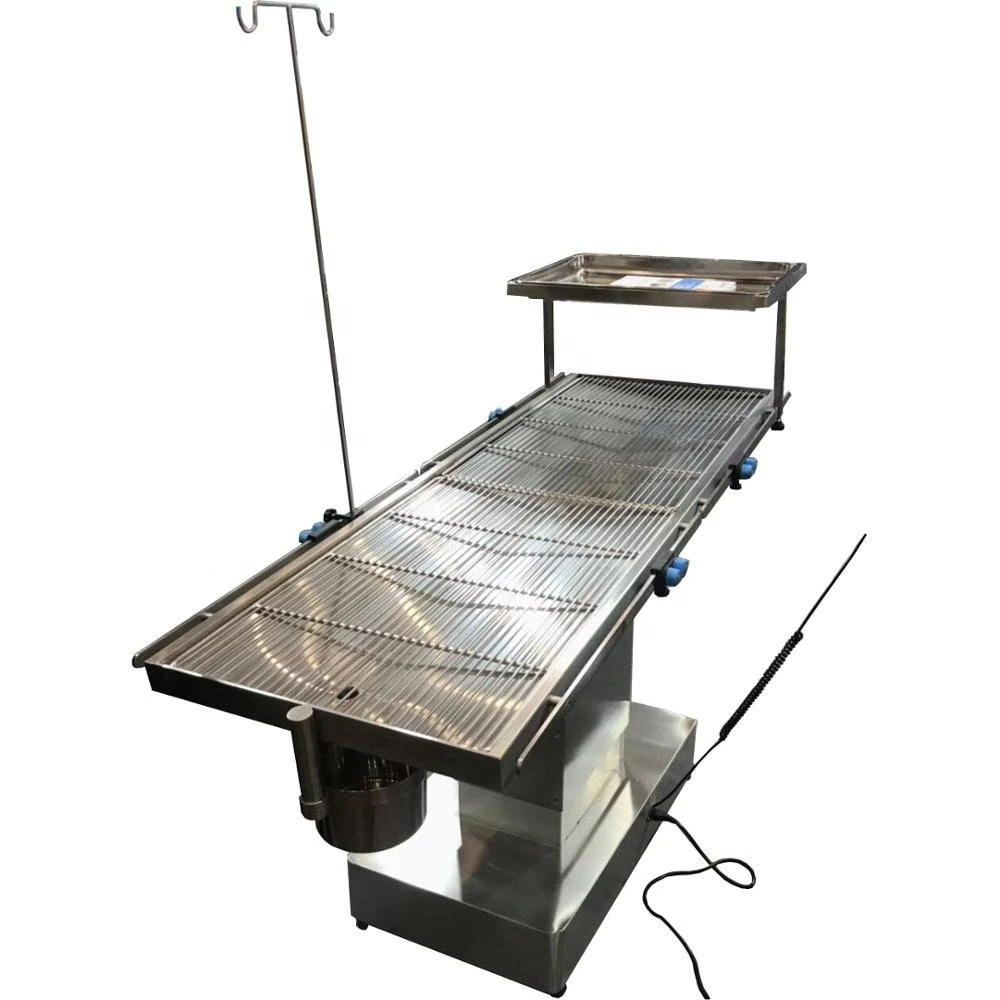 Yuever Medical Thermostatic Two-Way Tilting Lifting Veterinary Medical Operating Table for Vet