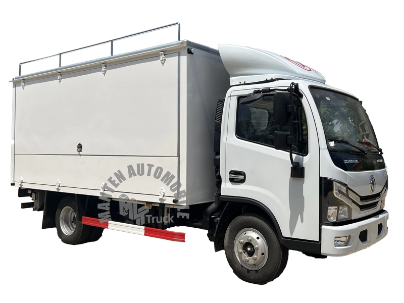 Dongfeng Mobile Lubricant Oil camion d'entretien 3 000 litres avec enrouleur rétractable Flexible