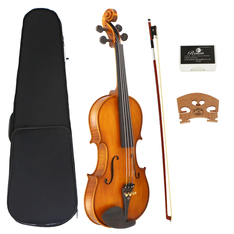 Made in China Ebony Fingerboard Maple Spruce Matte 1/16, 1/8, 1/4, 1/2, 3/4, 4/4 Violin