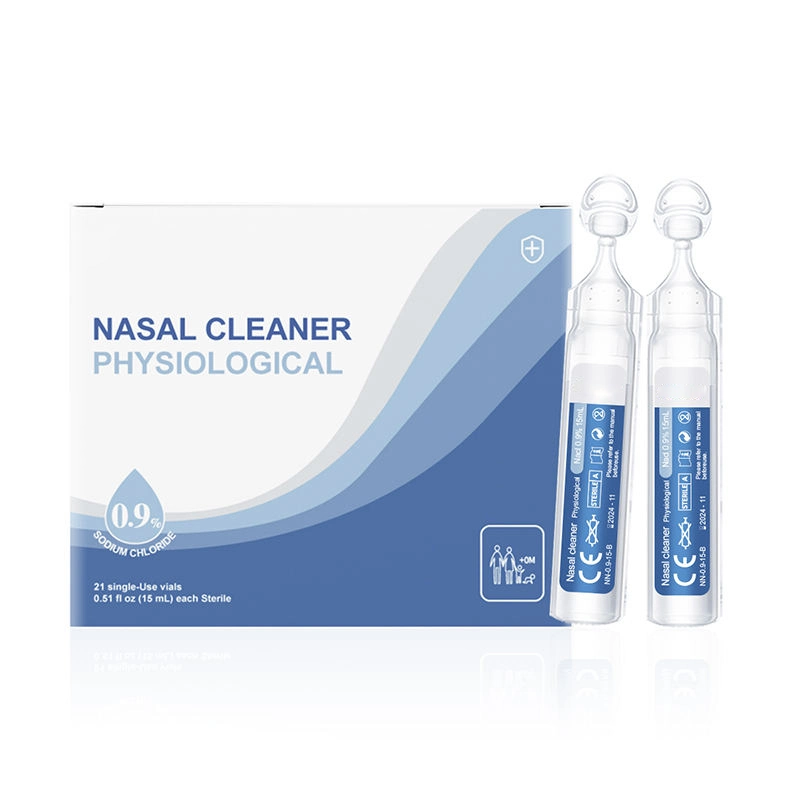 OEM 15ml 0.9/2.2% Bfs nasal spray de irrigación estéril de cloruro de sodio Nacl solución salina