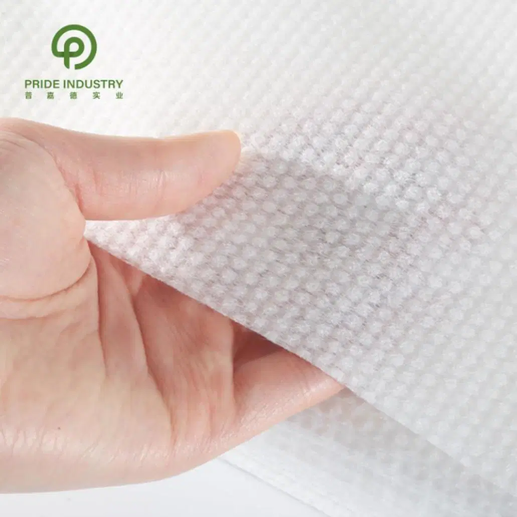 Spinnvlies Vliesstoff: 60 GSM, 70% Viskose / 30% Polyester, Netzgewebe Non Woven