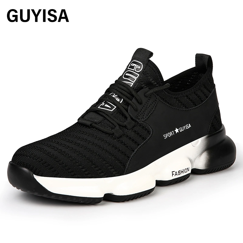 Guyisa High Quality Safety Shoes Factory Price Unisex Work Boots Construction