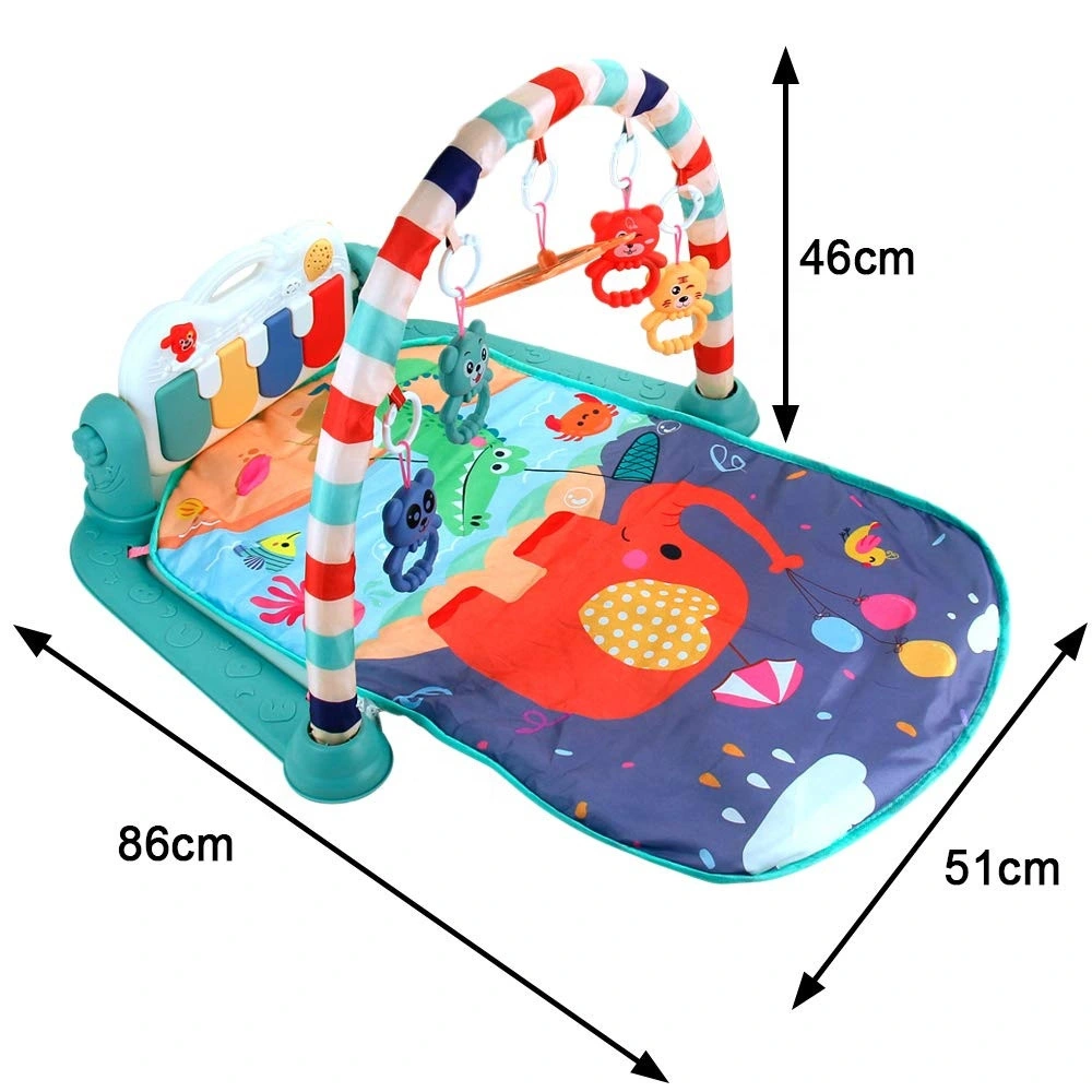 Ubaby Toys Music Play Mat Piano Keyboard Infant Fitness Carpet