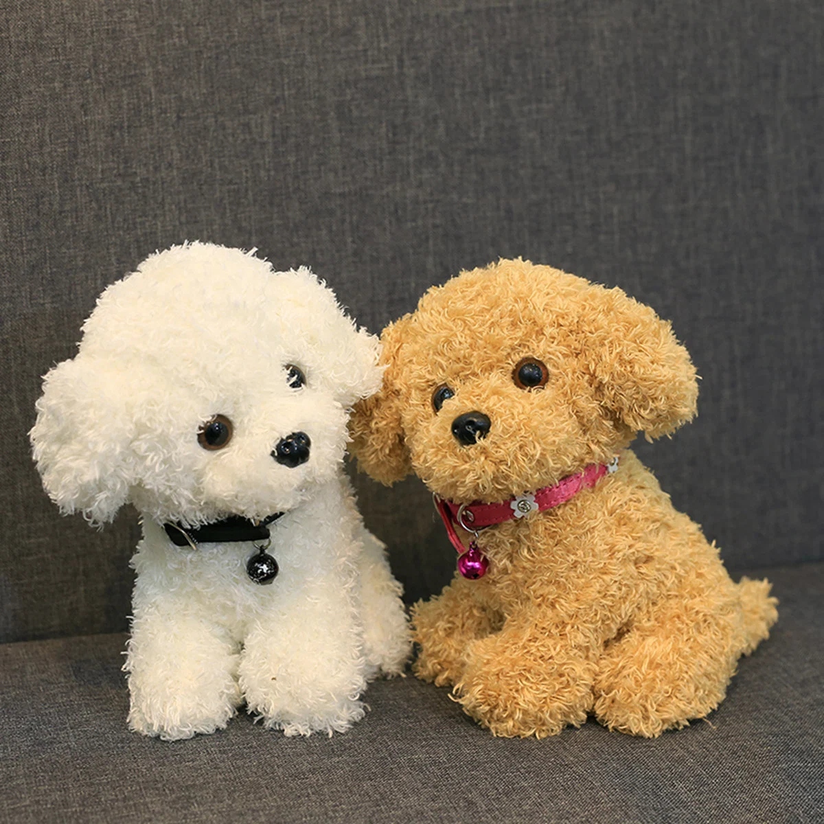 22-30cm Soft Stuffed Plush Baby Toy Realistic Teddy Dog