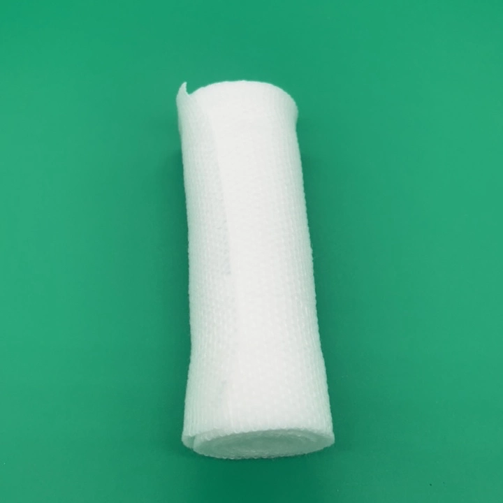 Factory Elastic/Plastic Polyester Medical Products Gauze Elastic Supply Disposable Warping Bandage with CE