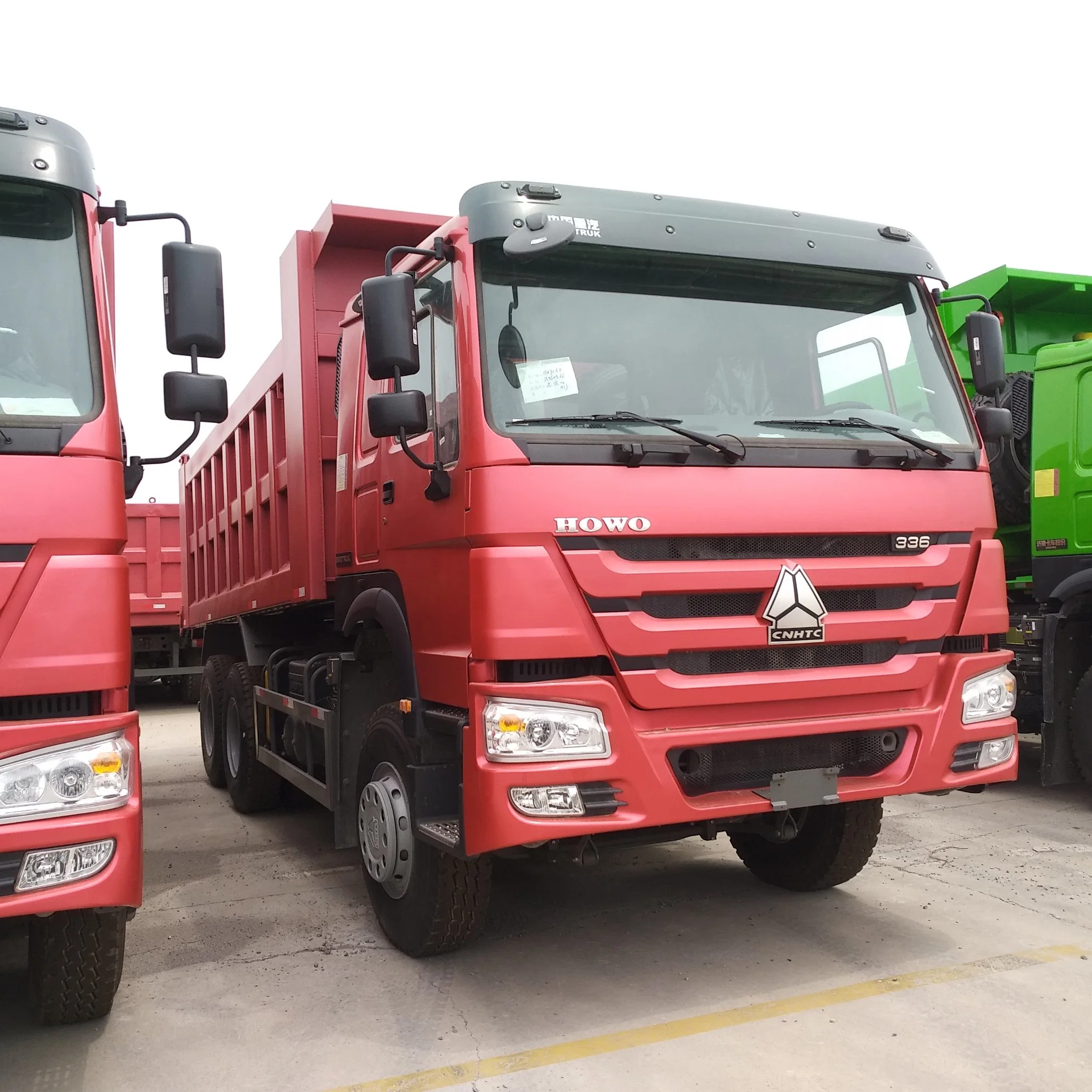 Sinotruk HOWO 6X4 off Highway Camion-benne à l'Éthiopie Prix du chariot