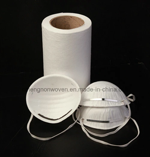 PP Filter Meltblown/Melt-Blown/Nonwovn/Non Woven Fabric Bfe99% FFP2/FFP3 Textile