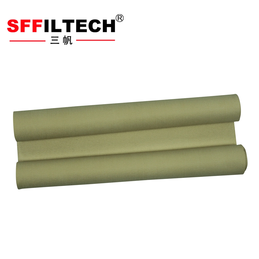 P84 Polyimid Nadelfilz Filtertuch für Staubsammler Filter Tasche