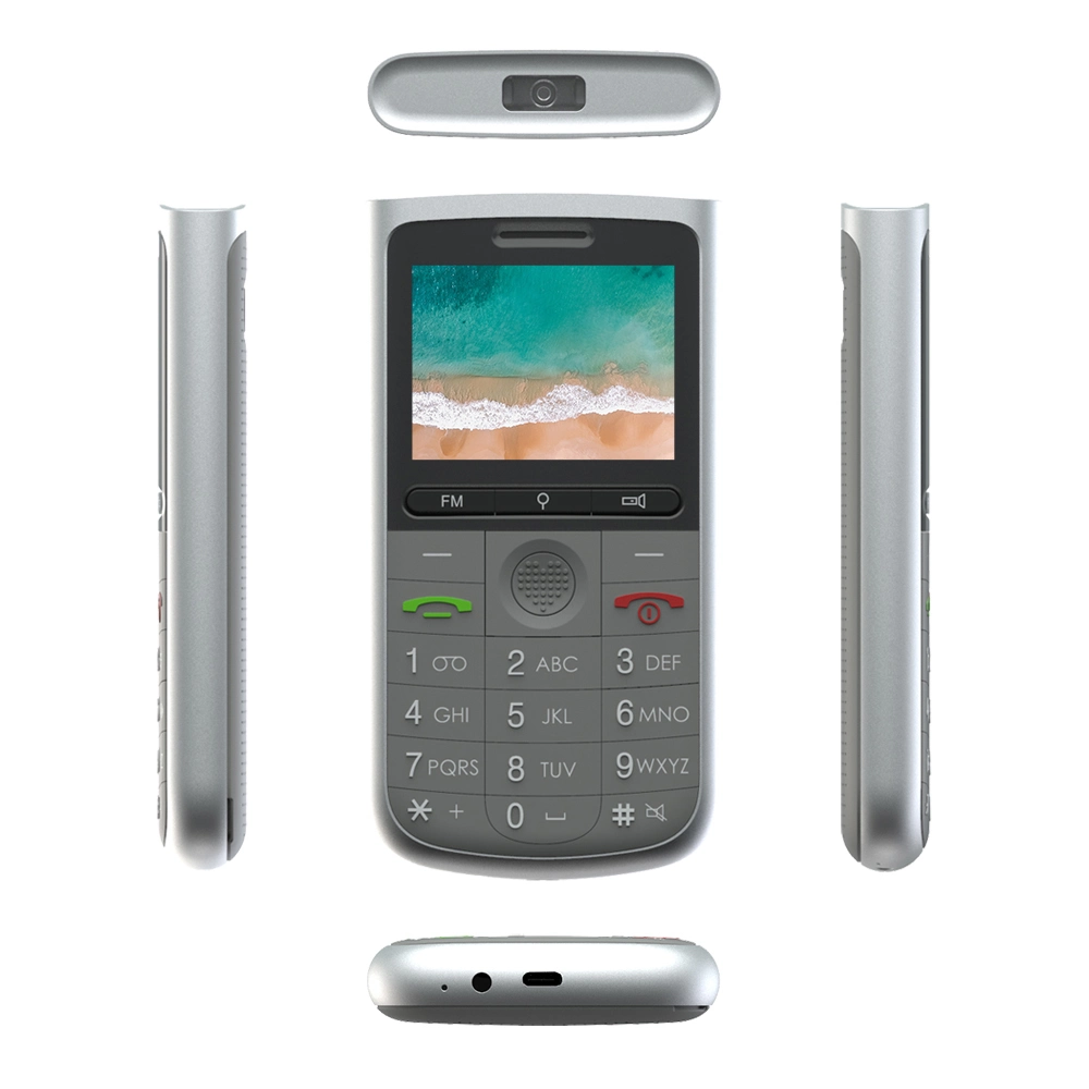 4G que TFT 2.4inch altos Flip Phone doble tarjeta SIM 3G teléfono Senior Tecla SOS GSM desbloqueado teléfono 2G de bajo precio