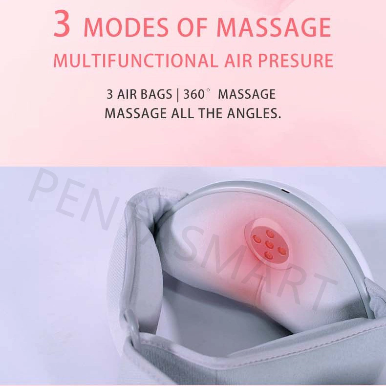 OEM Heating Abdomen Massage Belt Pressure Kneading Red Light Therapy Waist Massager