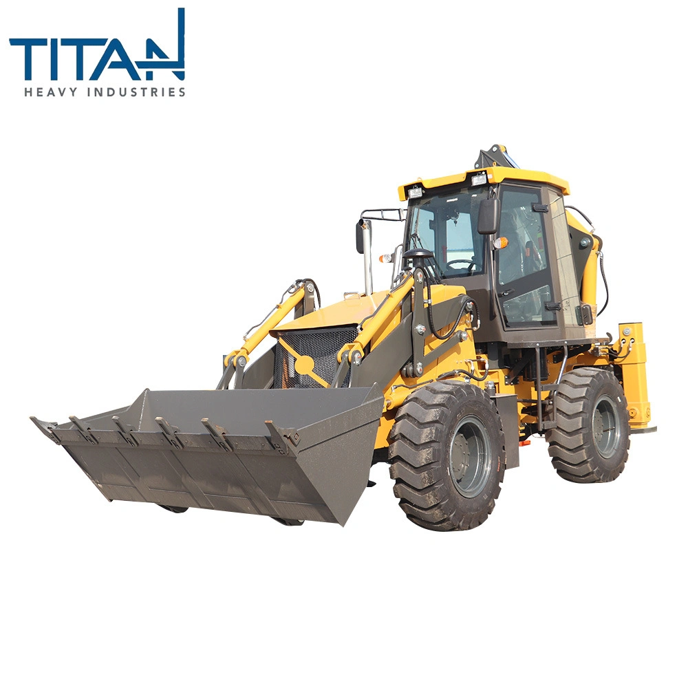 OEM ISO CE TL30-25 2500kg 4cx Excavator and Loader Agricultural construction equipment machine Towable 2.5 Ton engine parts Mini wheel Backhoe loader