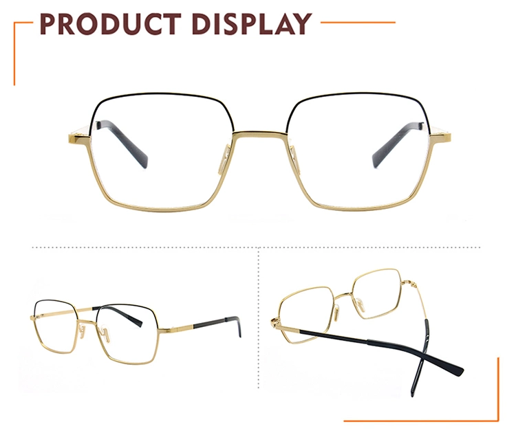 Verres de lunettes de lecture des trames Fashion Designers Lunettes optiques