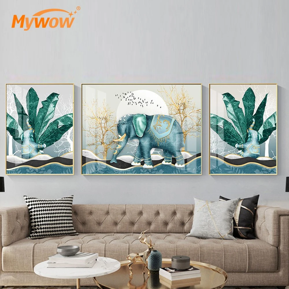 High quality/High cost performance  Contemporary Popular Design Artwork Painting for Living Room Decoration