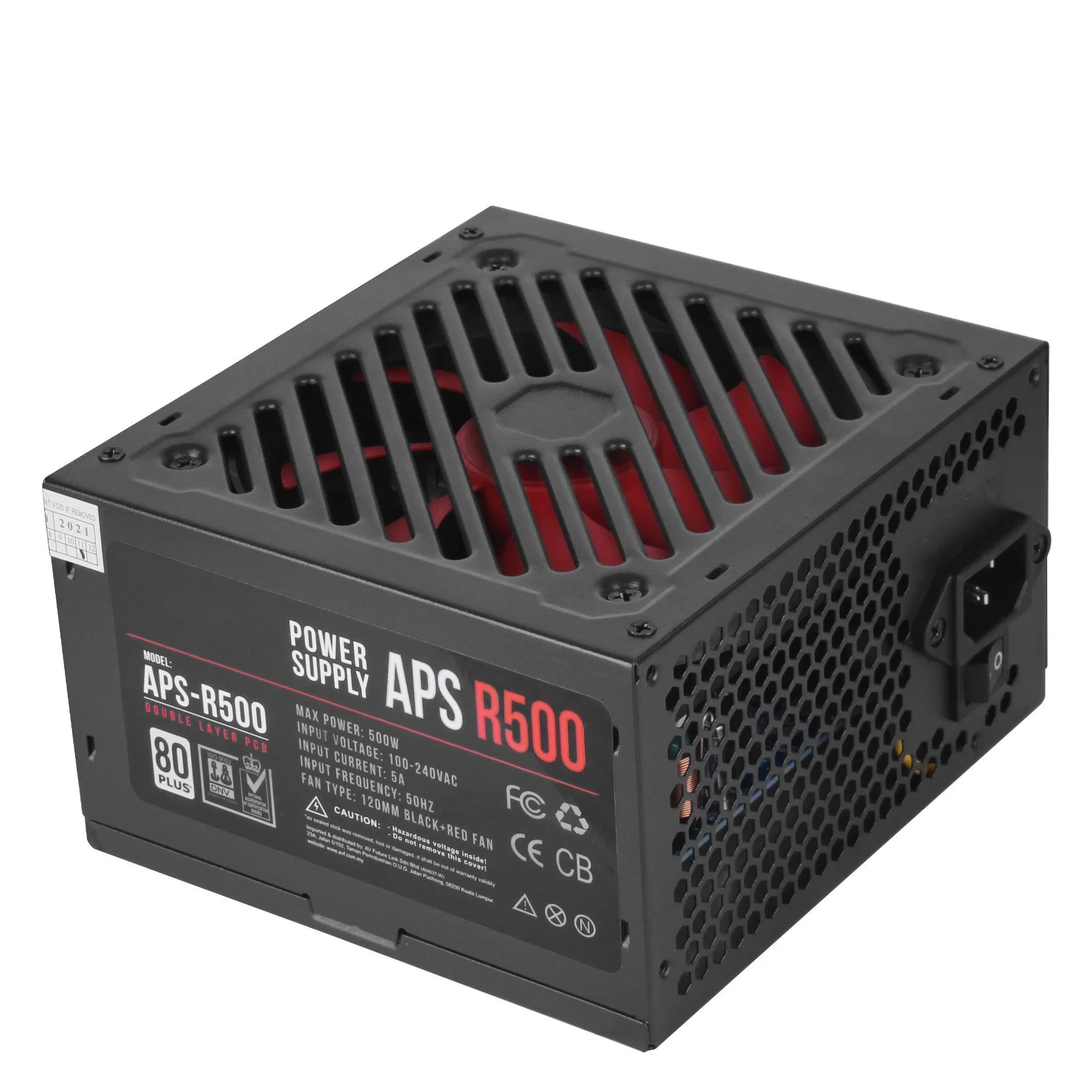 Componentes del equipo PSU Alimentaciones PC Real potencia 500W Fuente de alimentación ATX de PC