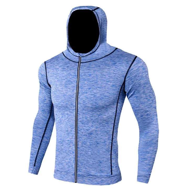 Encaixe Super Dry 100% poliéster Blusa com capuz para homens leve agasalho para desportos de ginásio Tracção Incorporada executando o desgaste de Treinamento de boxe