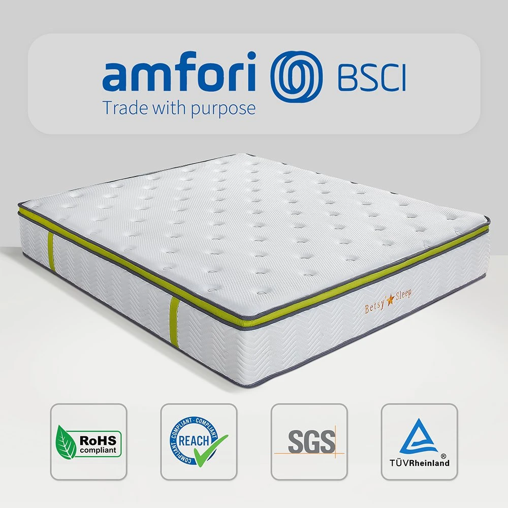 Wholesale Pocket Spring Foam Bed High Quality Mattress in a Box