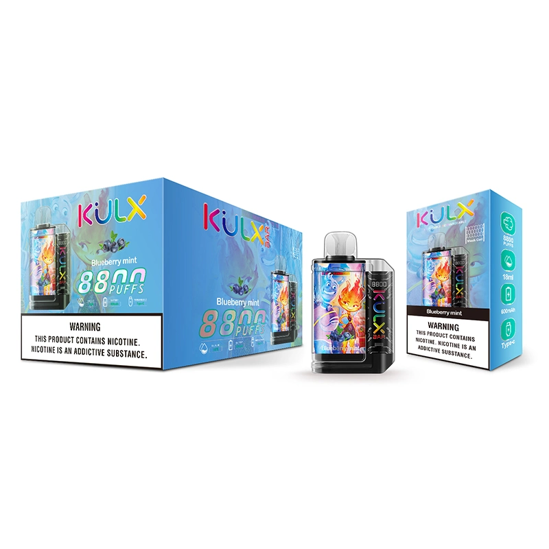 Kulx 8800puffs OEM ODM Großhandel Einweg E-Zigaretten vs Fume Esco Balken Randm