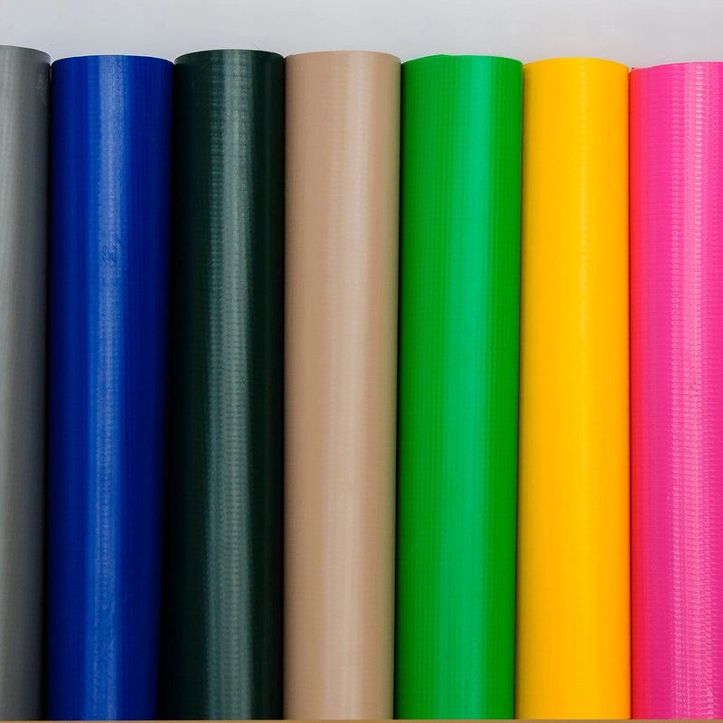 PVC Tarpulin Roll Polyester Vinyl Coated Fabric for Truck &Tent