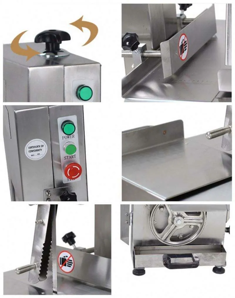 Stainless Steel Electric Cutting Meat Bone Saw Machine