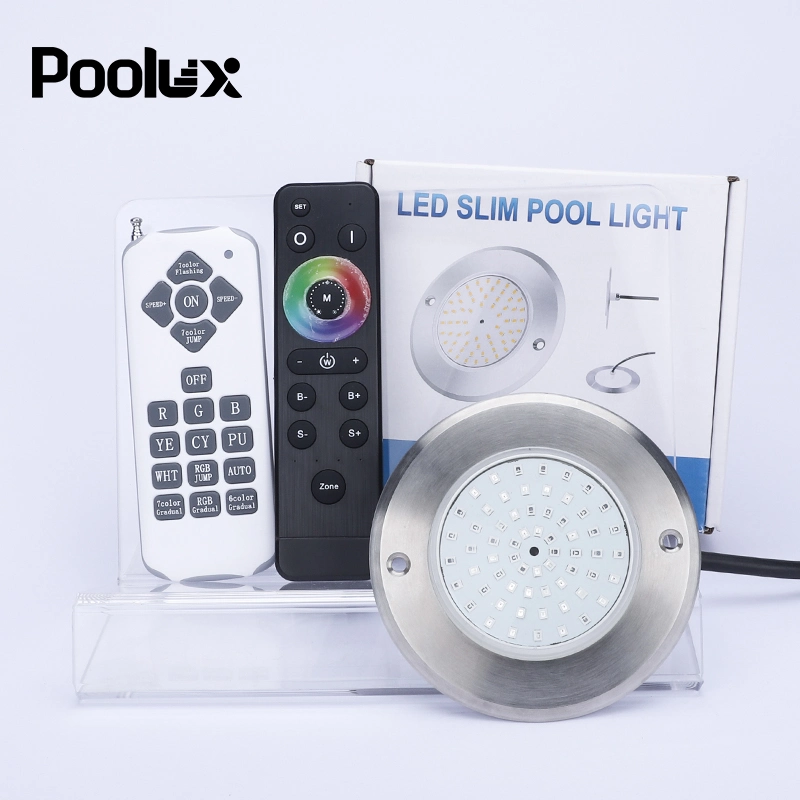 Poolux Mini 110 مم 6wtt Pool Light SMD DC Super Slim مصباح حوض سباحة تحت الماء LED 8 مم