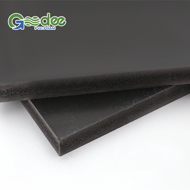 Black PVC Foam Board Co-Extrsuion Board for Building Materials Chipboard